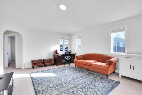 59 Redstone Park Ne, Calgary, AB - Indoor Photo Showing Living Room