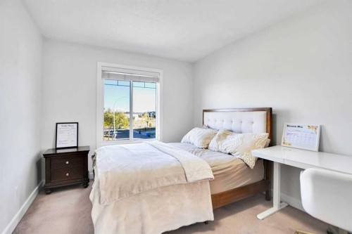 59 Redstone Park Ne, Calgary, AB - Indoor Photo Showing Bedroom