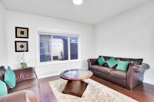 59 Redstone Park Ne, Calgary, AB - Indoor Photo Showing Living Room