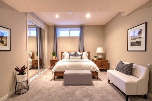 8903 Royal Oak Way Nw, Calgary, AB - Indoor Photo Showing Bedroom