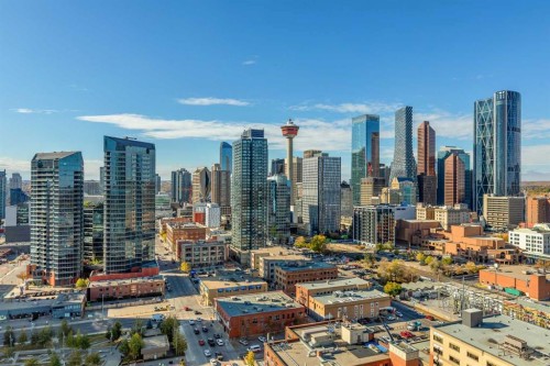2208-1122 3 Street Se, Calgary, AB - Outdoor With View