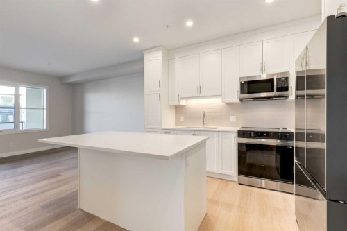 1203-81 Arbour Lake View Nw, Calgary, AB - Indoor Photo Showing Kitchen With Upgraded Kitchen
