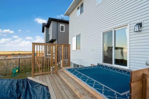818 Edgefield Street, Strathmore, AB - Outdoor With Deck Patio Veranda With Exterior