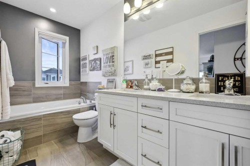261 Carrington Circle Nw, Calgary, AB - Indoor Photo Showing Bathroom