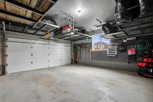 261 Carrington Circle Nw, Calgary, AB - Indoor Photo Showing Garage
