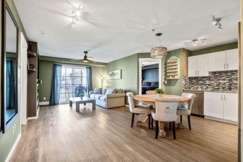 1311-755 Copperpond Boulevard Se, Calgary, AB - Indoor Photo Showing Dining Room