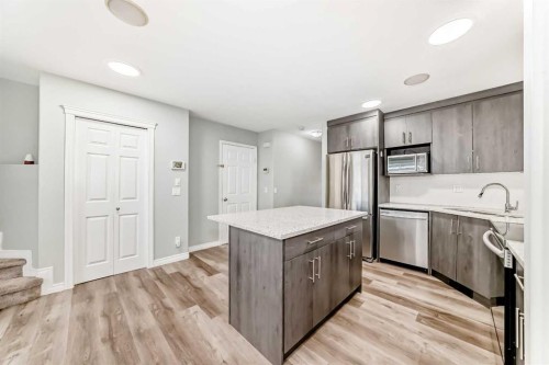 59 Tarington Way Ne, Calgary, AB - Indoor Photo Showing Kitchen With Stainless Steel Kitchen