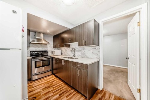 59 Tarington Way Ne, Calgary, AB - Indoor Photo Showing Kitchen With Double Sink