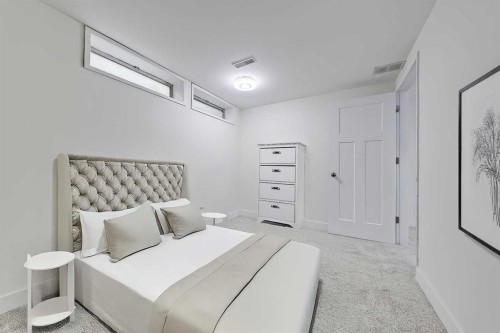 5219 Valiant Drive Nw, Calgary, AB - Indoor Photo Showing Bedroom