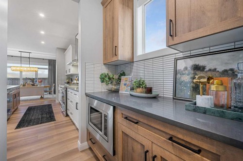 207 Brander Avenue, Langdon, AB - Indoor Photo Showing Kitchen