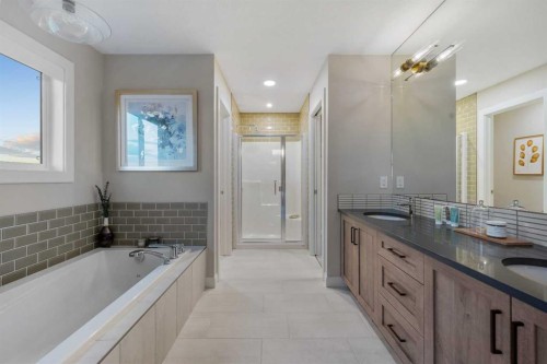 207 Brander Avenue, Langdon, AB - Indoor Photo Showing Bathroom