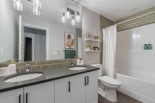 207 Brander Avenue, Langdon, AB - Indoor Photo Showing Bathroom