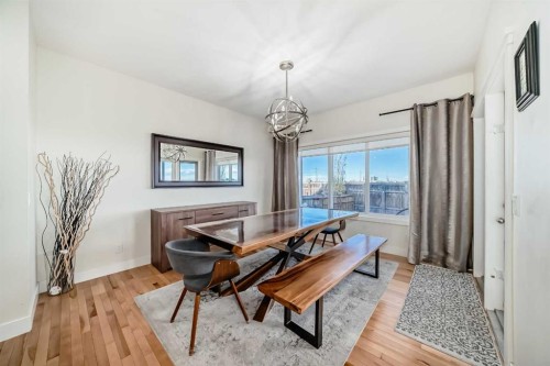 115 Mahogany Way Se, Calgary, AB - Indoor Photo Showing Dining Room