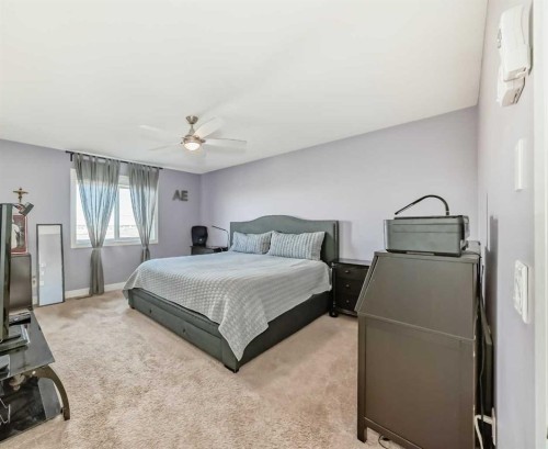 115 Mahogany Way Se, Calgary, AB - Indoor Photo Showing Bedroom