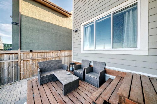 115 Mahogany Way Se, Calgary, AB - Outdoor With Deck Patio Veranda With Exterior