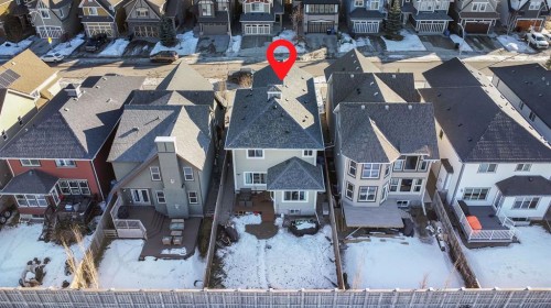 115 Mahogany Way Se, Calgary, AB - Outdoor With Facade