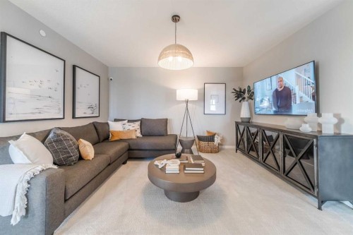 191 Lucas Common Nw, Calgary, AB - Indoor Photo Showing Living Room