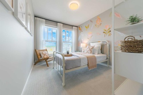 191 Lucas Common Nw, Calgary, AB - Indoor Photo Showing Bedroom