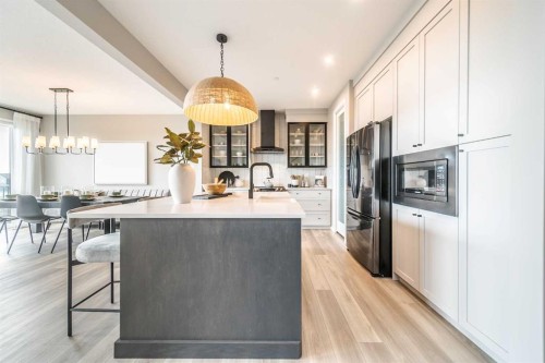 191 Lucas Common Nw, Calgary, AB - Indoor Photo Showing Kitchen With Upgraded Kitchen