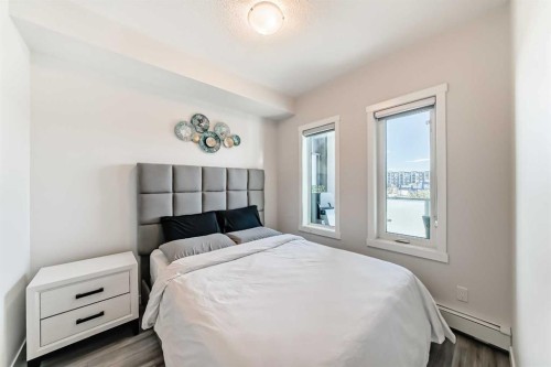 411-138 Sage Valley Common Nw, Calgary, AB - Indoor Photo Showing Bedroom