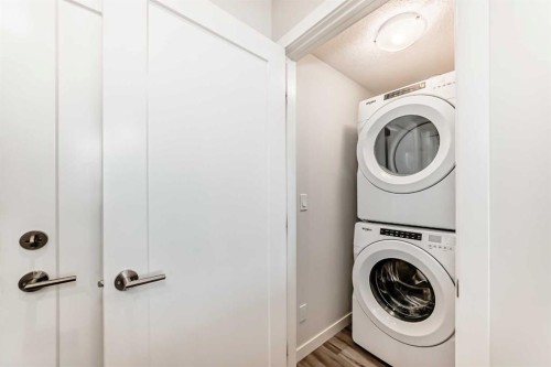 411-138 Sage Valley Common Nw, Calgary, AB - Indoor Photo Showing Laundry Room