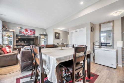 201-235 Redstone Walk Ne, Calgary, AB - Indoor Photo Showing Dining Room