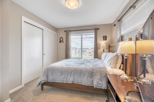 201-235 Redstone Walk Ne, Calgary, AB - Indoor Photo Showing Bedroom