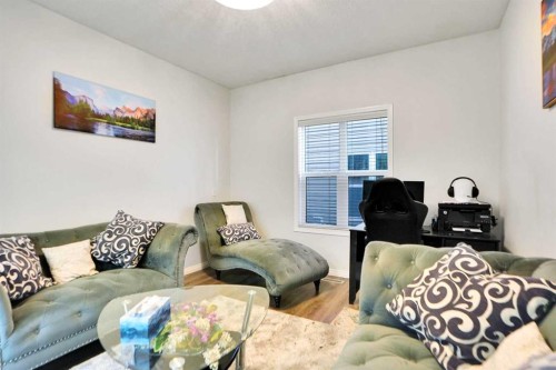 151 Skyview Point Road Ne, Calgary, AB - Indoor Photo Showing Living Room