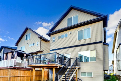 151 Skyview Point Road Ne, Calgary, AB - Outdoor With Deck Patio Veranda With Exterior