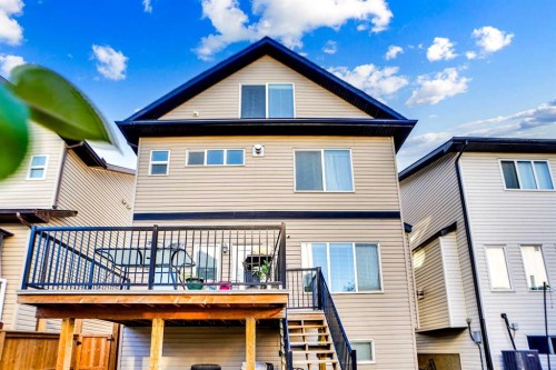 151 Skyview Point Road Ne, Calgary, AB - Outdoor With Deck Patio Veranda