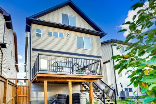 151 Skyview Point Road Ne, Calgary, AB - Outdoor With Deck Patio Veranda