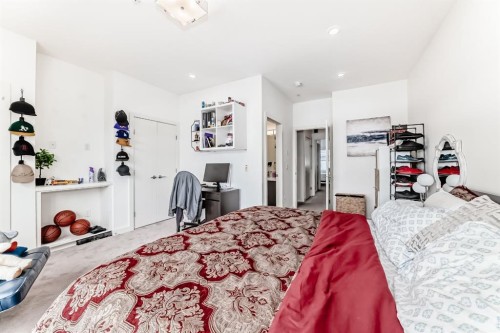 108-1632 20 Avenue Nw, Calgary, AB - Indoor Photo Showing Bedroom