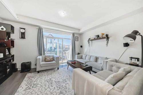 122 Sherwood Lane Nw, Calgary, AB - Indoor Photo Showing Living Room