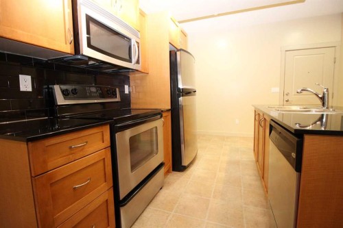 1708-11811 Lake Fraser Drive Se, Calgary, AB - Indoor Photo Showing Kitchen