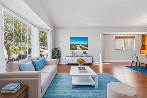 336 Whitworth Way Ne, Calgary, AB - Indoor Photo Showing Living Room