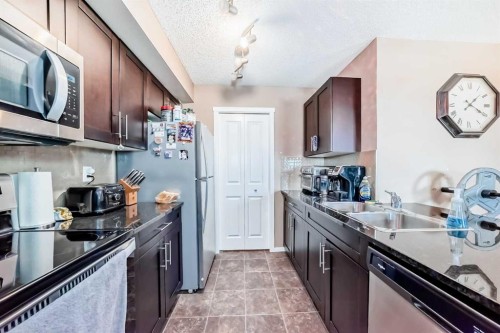 2324-81 Legacy Boulevard Se, Calgary, AB - Indoor Photo Showing Kitchen With Double Sink