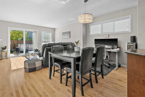 510 Cranston Drive Se, Calgary, AB - Indoor Photo Showing Dining Room