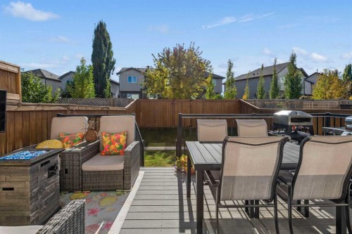 510 Cranston Drive Se, Calgary, AB - Outdoor With Deck Patio Veranda