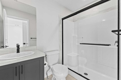 33 Belmont Drive Sw, Calgary, AB - Indoor Photo Showing Bathroom
