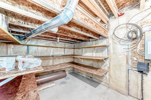 1046 Channelside Way Sw, Airdrie, AB - Indoor Photo Showing Basement