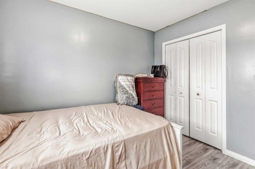 163 Taracove Estate Drive Ne, Calgary, AB - Indoor Photo Showing Bedroom