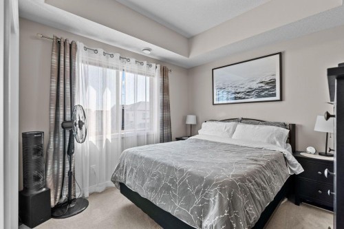 1426-2461 Baysprings Link Sw, Airdrie, AB - Indoor Photo Showing Bedroom