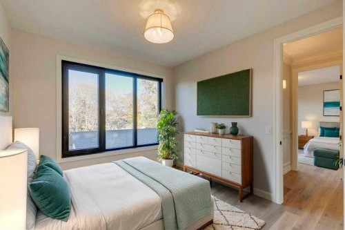 3207 Alfege Street Sw, Calgary, AB - Indoor Photo Showing Bedroom