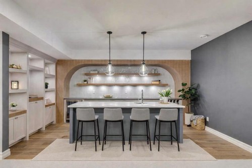3207 Alfege Street Sw, Calgary, AB - Indoor Photo Showing Dining Room
