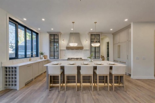 3207 Alfege Street Sw, Calgary, AB - Indoor Photo Showing Dining Room