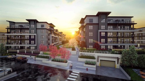 7320-1802 Mahogany Boulevard Se, Calgary, AB - Outdoor With Facade