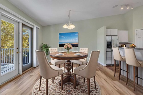140 Valley Ridge Heights Nw, Calgary, AB - Indoor Photo Showing Dining Room