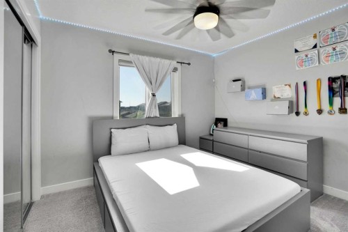 87 Redstone Boulevard Ne, Calgary, AB - Indoor Photo Showing Bedroom