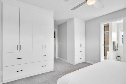 87 Redstone Boulevard Ne, Calgary, AB - Indoor Photo Showing Bedroom