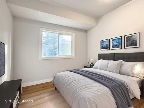 92-6915 Ranchview Drive Nw, Calgary, AB - Indoor Photo Showing Bedroom